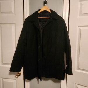Tommy Hilfiger Classic Black Pea Coat